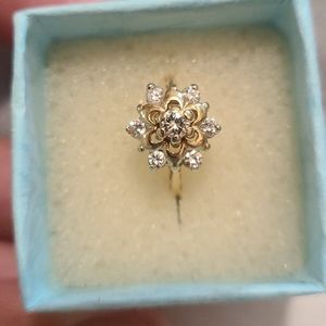 14k Gold Ring with diamonds